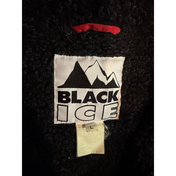 Vintage Black Ice hooded sherpa lined jacket in red size XL - Picture 10 of 16